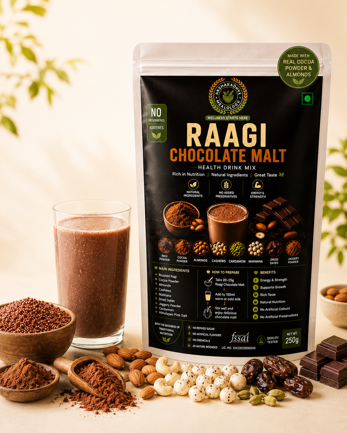 Raagi Chocolate Malt